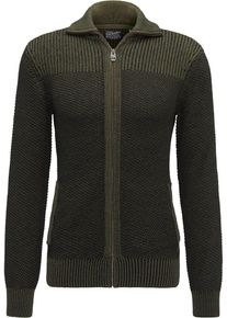 PETROL INDUSTRIES, Herren Strickjacke, Grün