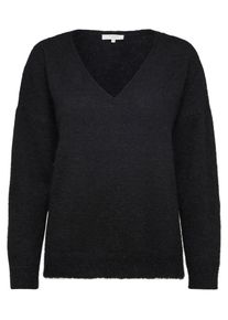 Selected Femme, Damen Wollpullover 'LIVANA', Schwarz