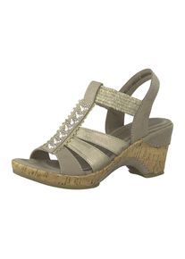 Marco Tozzi, Damen Riemchensandaletten, Naturwei&szlig;