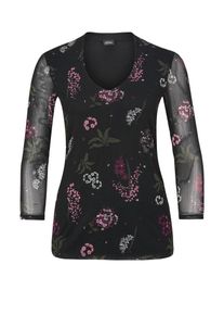 s.Oliver BLACK LABEL, Damen Shirt, Pink / Schwarz