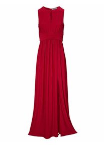 Heine, Damen Abendkleid hoch geschlitzt, Rot