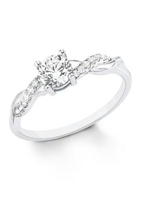 s.Oliver RED LABEL, Damen Ring, Silber