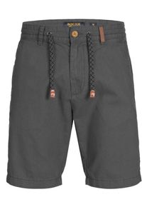 INDICODE JEANS, Herren Shorts 'Bowmanville', Grau