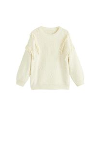 Mango Kids, M&auml;dchen Pullover 'Vivien', Wollwei&szlig;
