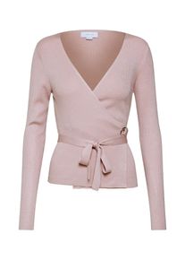 Lost Ink, Damen Pullover 'EYELET WRAP', Puder