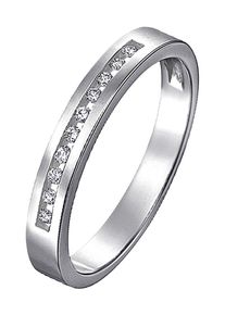Christ, Damen Ring 'Diamonds', Silber / Weiß
