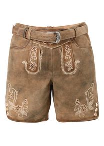 Marjo, Damen Trachtenhose, Beige / Hellbraun