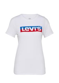 Levi's LEVI'S, Damen T Shirt, Blaumeliert / Hellrot / Wei&szlig;