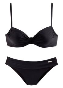 Lascana, Damen Bügel-Bikini, Schwarz