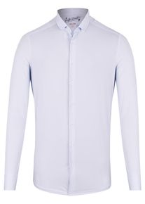 pure, Herren Shirt, Royalblau / Weiß