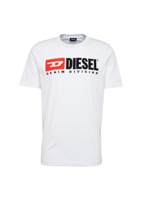 Diesel, Herren T-Shirt 'T Just Division', Wei&szlig;