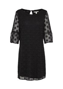 Esprit, Damen Kleid 'OTB flower lace', Schwarz
