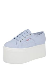 Superga, Damen Sneaker '2802 - COTW', Hellblau / Wei&szlig;