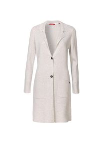 s.Oliver RED LABEL, Damen Sweatjacke, Wollwei&szlig;