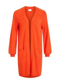 Vila, Damen Cardigan, Orangerot