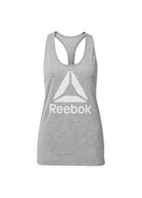 Reebok, Damen Shirt, Graumeliert / Weiß