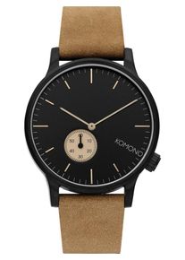 Komono, Herren Uhr 'Winston Subs Cobblestone KOMW3008', Braun / Schwarz