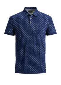 Jack & Jones JACK & JONES, Herren Shirt, Navy / Wei&szlig;