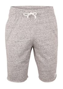 Under Armour, Herren Sport-Shorts 'SPORTSTYLE TERRY', Hellgrau / Wei&szlig;