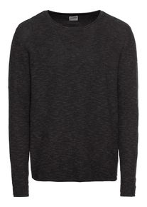 Jack & Jones JACK & JONES, Herren Pullover 'JORKEN KNIT CREW NECK', Schwarz