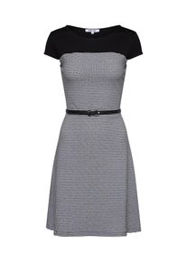 ABOUT YOU, Damen Kleid 'Charlotte', Schwarz / Weiß