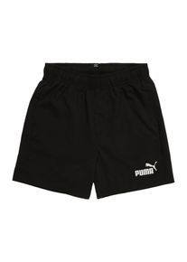 Puma, Shorts 'ESS Woven Shorts 5" B', Schwarz / Wei&szlig;