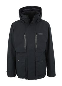 Jack Wolfskin, Herren Outdoorjacke 'BRIDGEPORT BAY', Schwarz