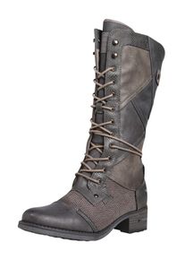 Mustang, Damen Schn&uuml;rstiefel, Graphit