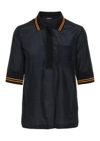 J. Lindeberg J.Lindeberg, Damen Poloshirt 'Nina', Dunkelorange / Schwarz