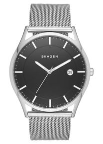 Skagen, Herren Armbanduhr 'HOLST SKW6284', Schwarz / Silber / Wei&szlig;