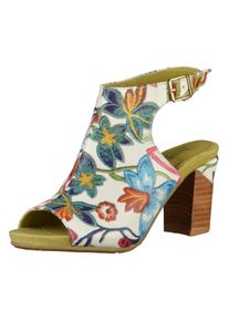 Laura Vita, Damen Sandalen, Mischfarben / Weiß