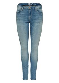 Only, Damen Skinny Fit Jeans Car Reg, Blue Denim