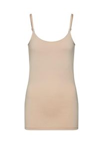Vila, Damen Basic Top 'Surface Strap', Sand