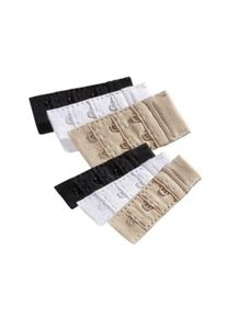 Lascana, Damen BH-Verlängerungen, Hellbeige / Schwarz / Weiß