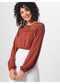 Véro Moda VERO MODA, Damen Bluse 'VMHARPER', Rostbraun