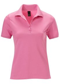 Heine, Damen Pikee-Poloshirt, Pink