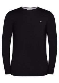 J. Lindeberg J.Lindeberg, Herren Merino Pullover Lyle True, Schwarz