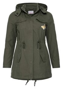 sheego Casual, Damen Parka, Khaki