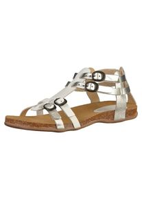 Kickers, Damen Sandalen, Silber / Weiß