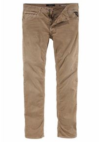 Replay, Herren Straight-Jeans 'Grover', Hellbraun