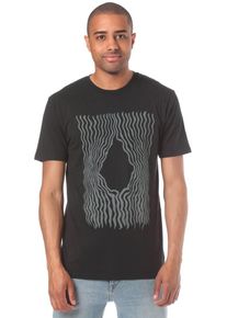 Volcom, Herren Wiggly Basic T-Shirt, Schwarz