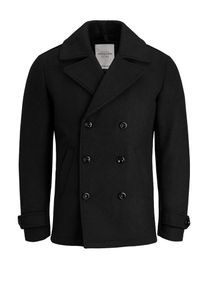 Jack & Jones JACK & JONES, Herren Mantel, Schwarz