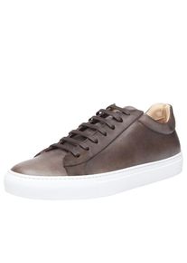 SHOEPASSION, Herren Sneaker 'No. 53 MS', Dunkelbraun / Wei&szlig;