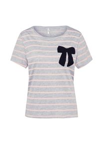 Only, Damen T-shirt 'SWEET PRINT', Grau