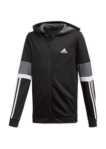 adidas Performance, Trainingsjacke 'TR EQ FZ', Grau / Schwarz / Wei&szlig;