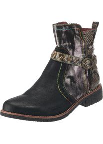 Laura Vita, Damen Stiefeletten, Hellbeige / Schwarz