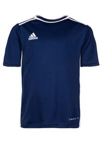 adidas Performance, Fu&szlig;balltrikot 'Entrada 18', Dunkelblau / Wei&szlig;