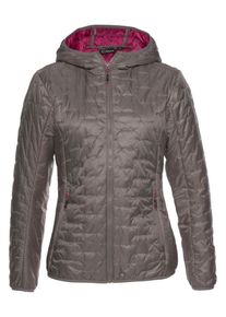CMP, Damen Steppjacke, Grau / Himbeer
