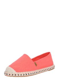 Only, Damen Espadrille mit bestickter Sohle, Pink