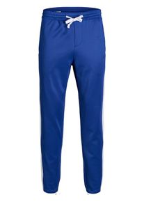 Jack & Jones JACK & JONES, Herren Sweathose, Blau / Weiß